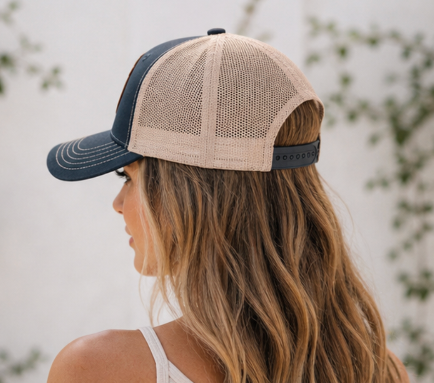 Bold By Nature LLapaca Leather Patch Hat