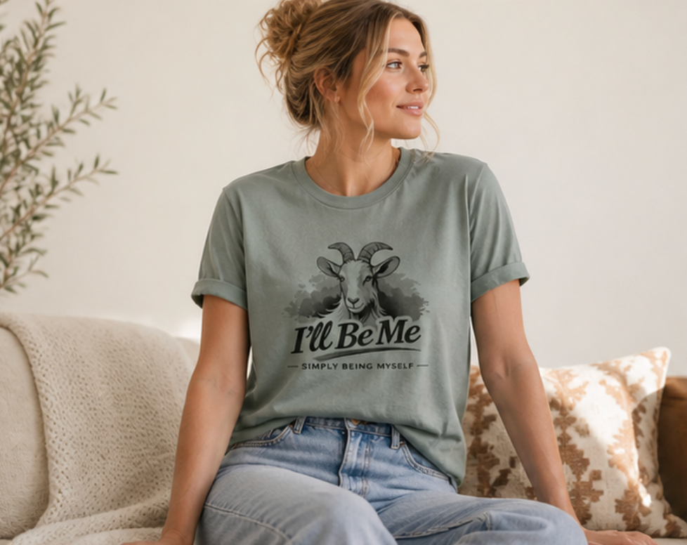 Simply Being Myself Goat Tee